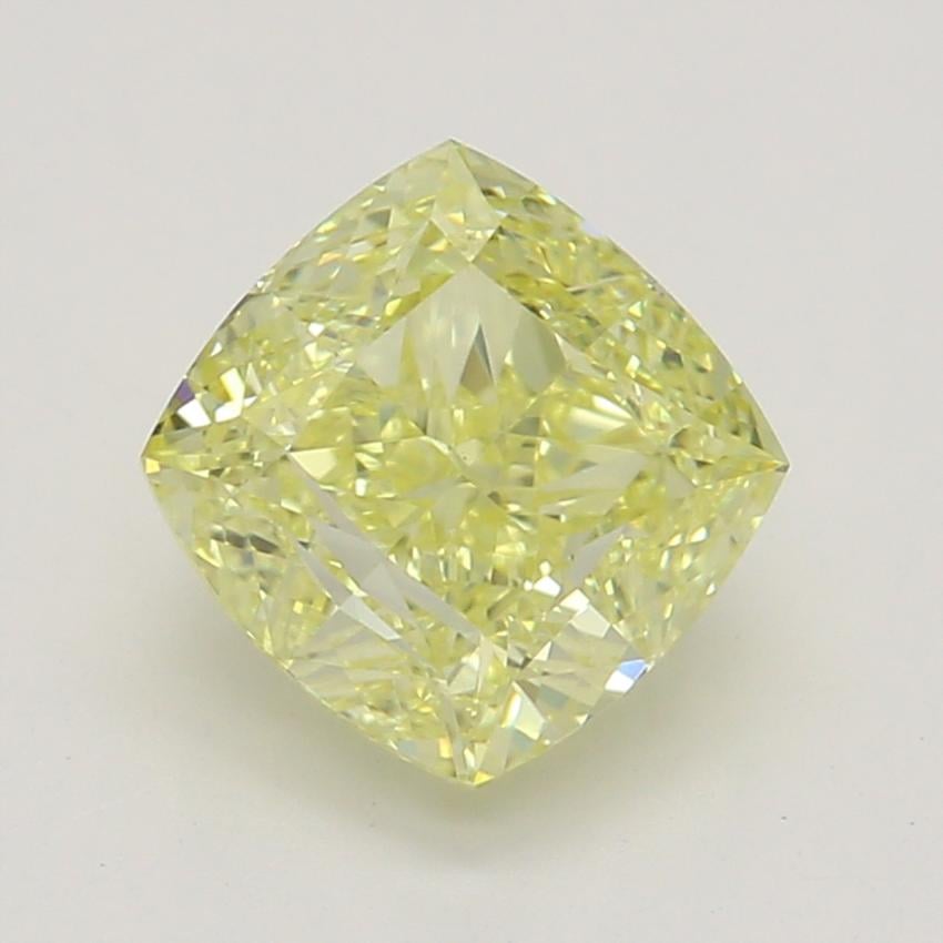 1.01 Ct. Fancy Intense Yellow Cushion Diamond