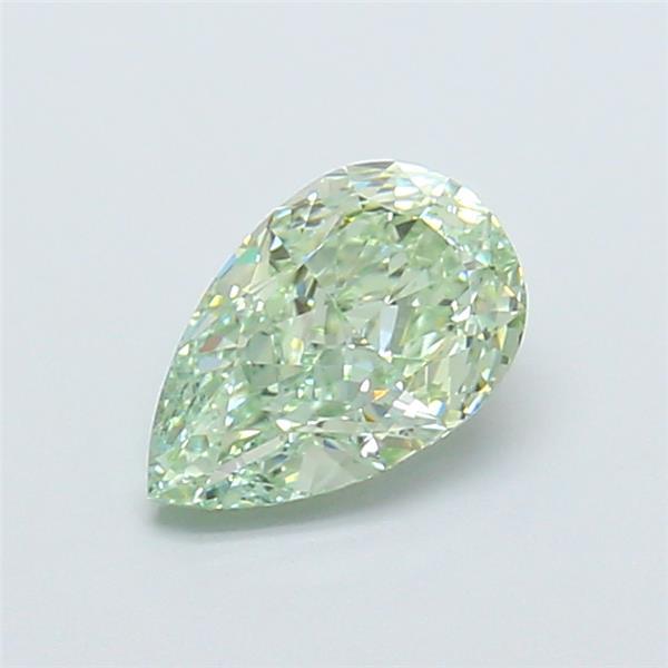 1.07 Ct. Fancy Intense  Green Pear Lab Grown Diamond