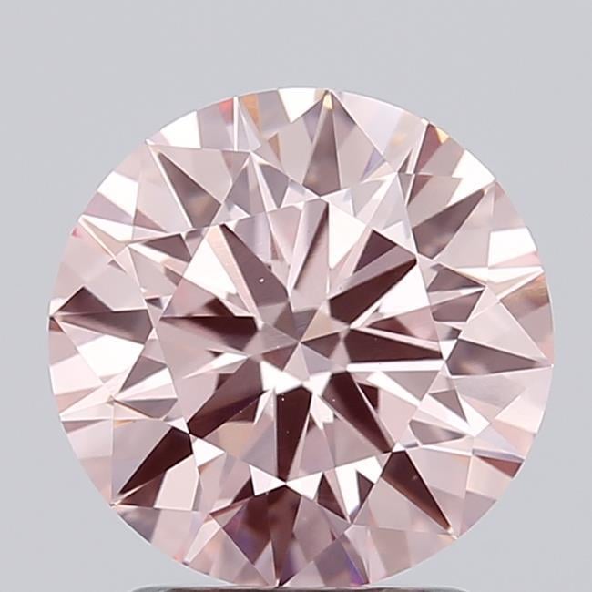 1.90 Ct. Fancy Intense Pink Round Lab Grown Diamond
