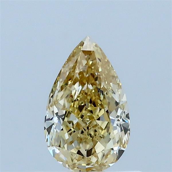 0.58 Ct. Fancy Yellow Pear Lab Grown Diamond