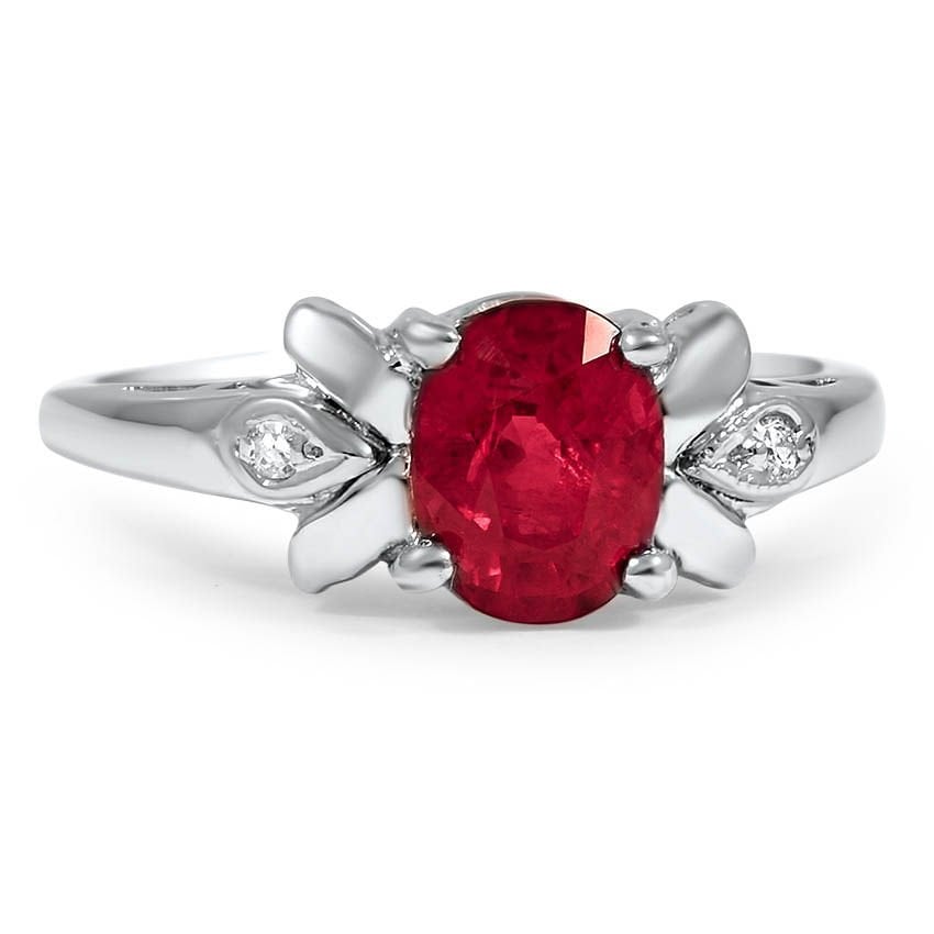 Retro Ruby Vintage Ring
