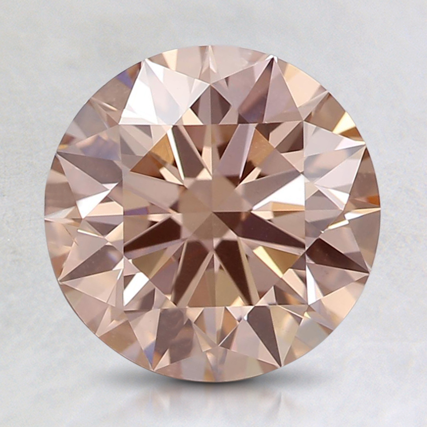 2.01 Ct. Fancy Pink-Brown Round Lab Grown Diamond