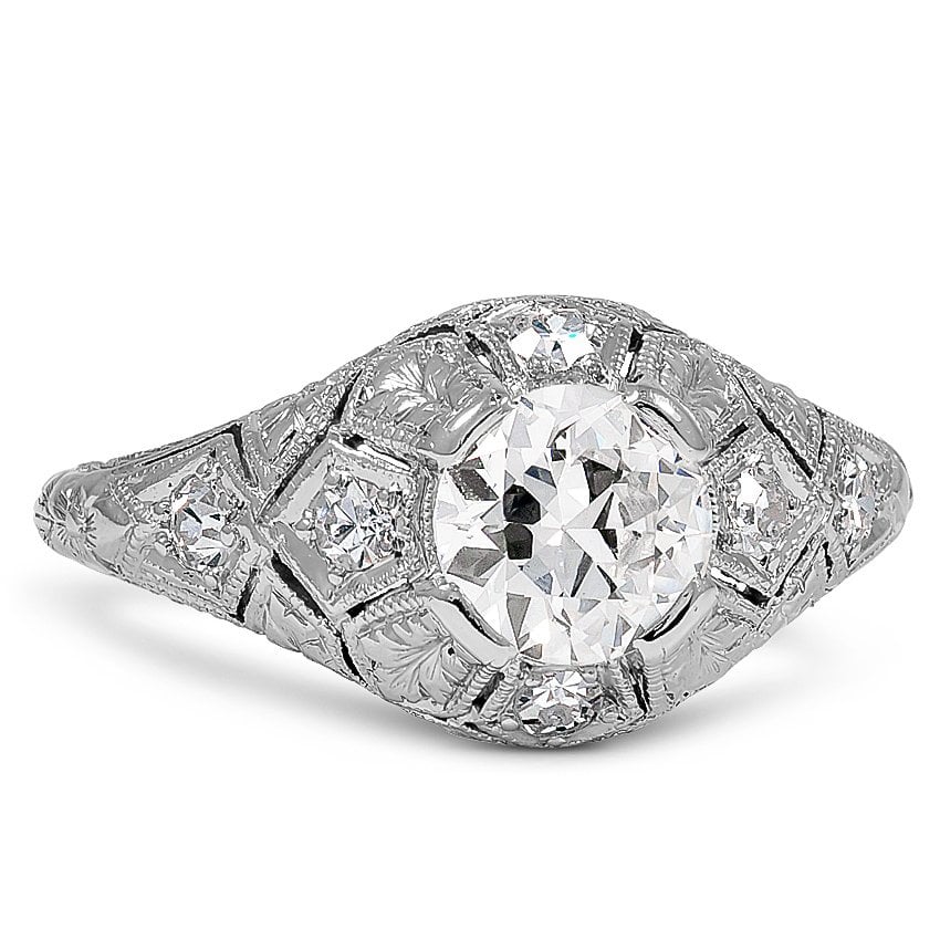 Art Deco Diamond Vintage Ring