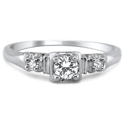 Retro Diamond Vintage Ring