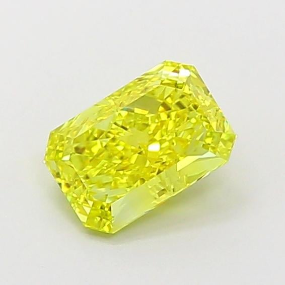 1.25 Ct. Fancy Vivid  Yellow Radiant Lab Grown Diamond