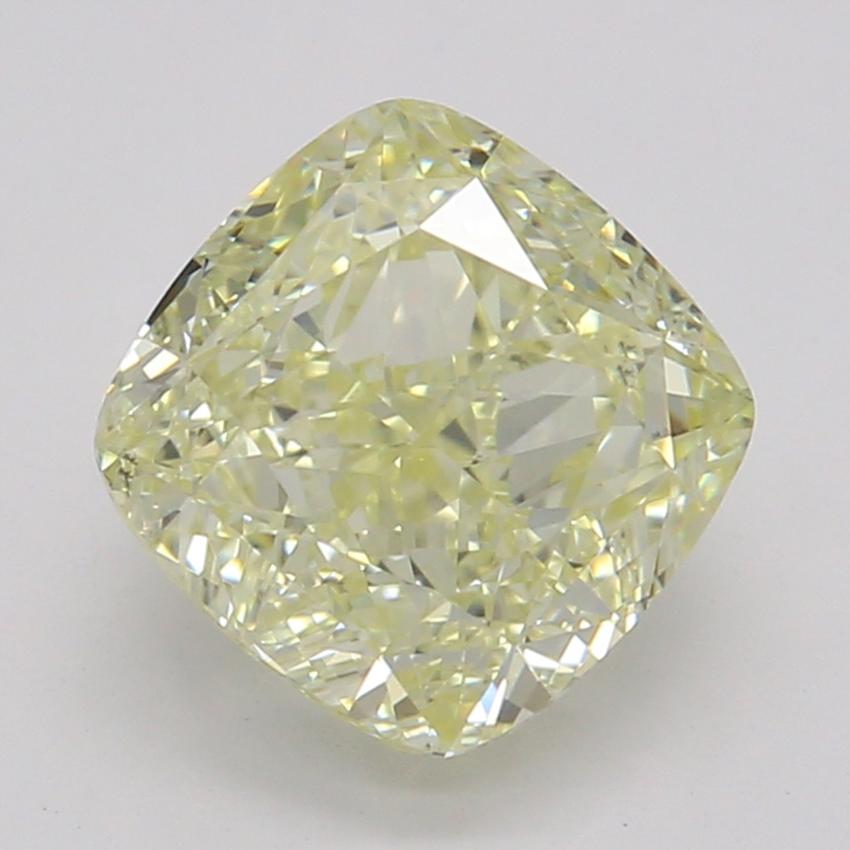 1.26 Ct. Fancy Light Yellow Cushion Diamond