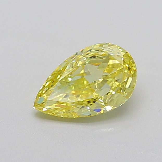 1.40 Ct. Fancy Intense Yellow Pear Lab Grown Diamond