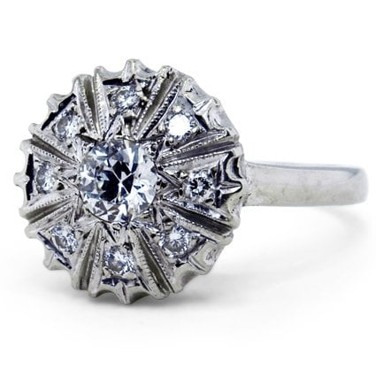 Art Deco Diamond Vintage Ring