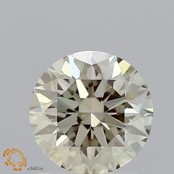 1.00 Ct. Fancy Intense Green Round Lab Grown Diamond