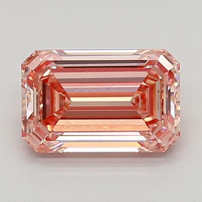 2.09 Ct. Fancy Intense  Pink Emerald Lab Grown Diamond