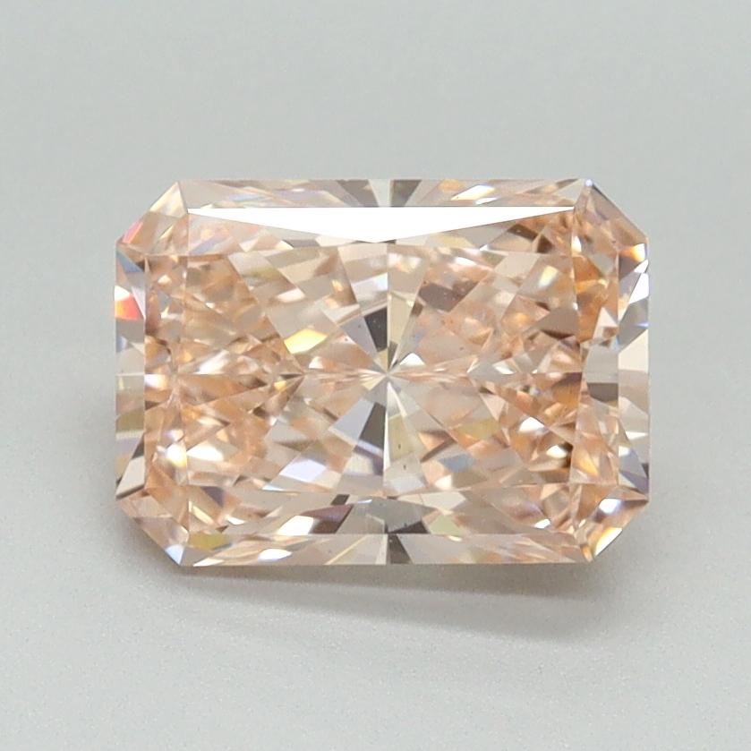 1.52 Ct. Fancy Intense Pink Radiant Lab Grown Diamond