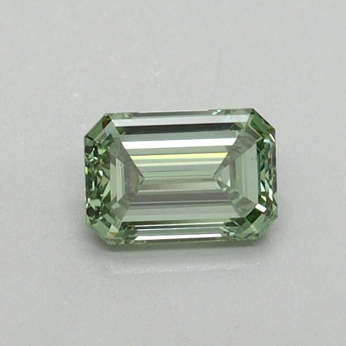 0.40 Ct. Fancy Vivid Green Emerald Lab Grown Diamond