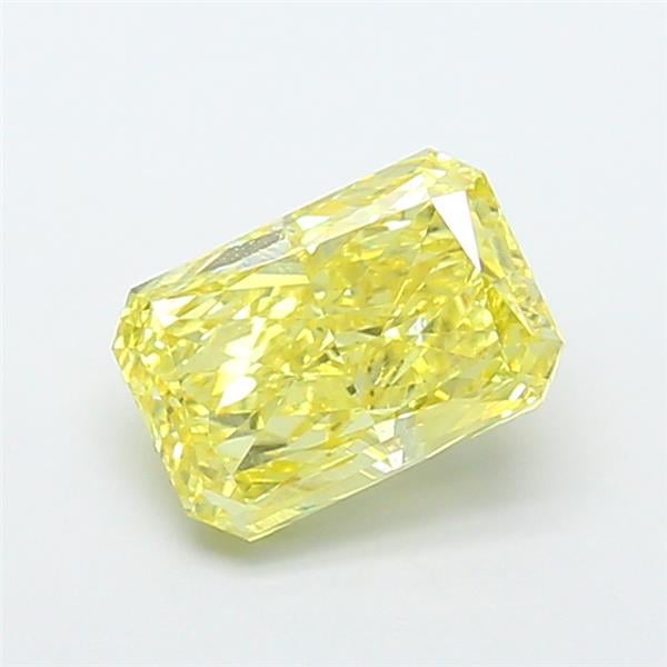 2.00 Ct. Fancy Intense  Yellow Radiant Lab Grown Diamond