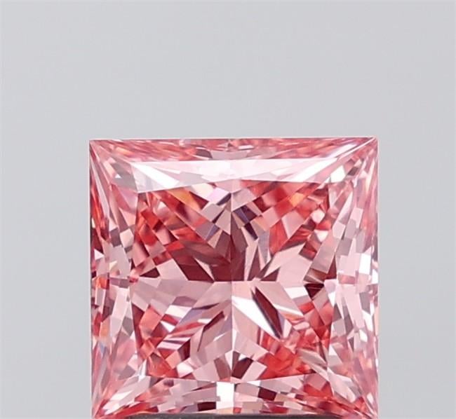 2.02 Ct. Fancy Vivid  Pink Princess Lab Grown Diamond