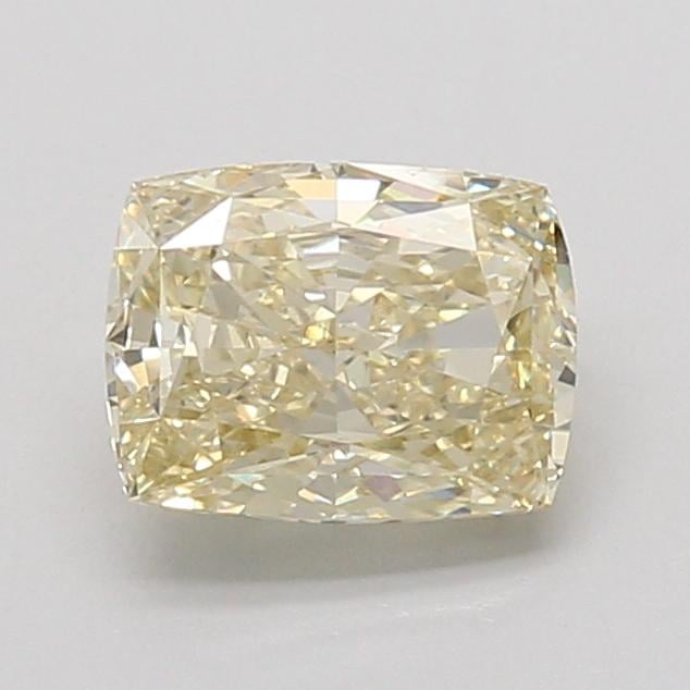 1.54 Ct. Fancy Yellow Cushion Lab Grown Diamond