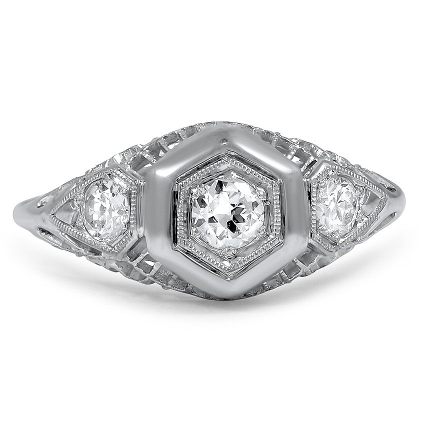 Art Deco Diamond Vintage Ring