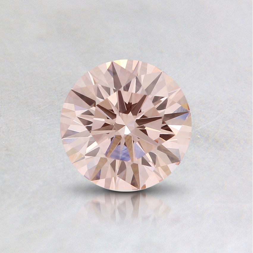 0.57 Ct. Fancy Light Pink Round Lab Grown Diamond