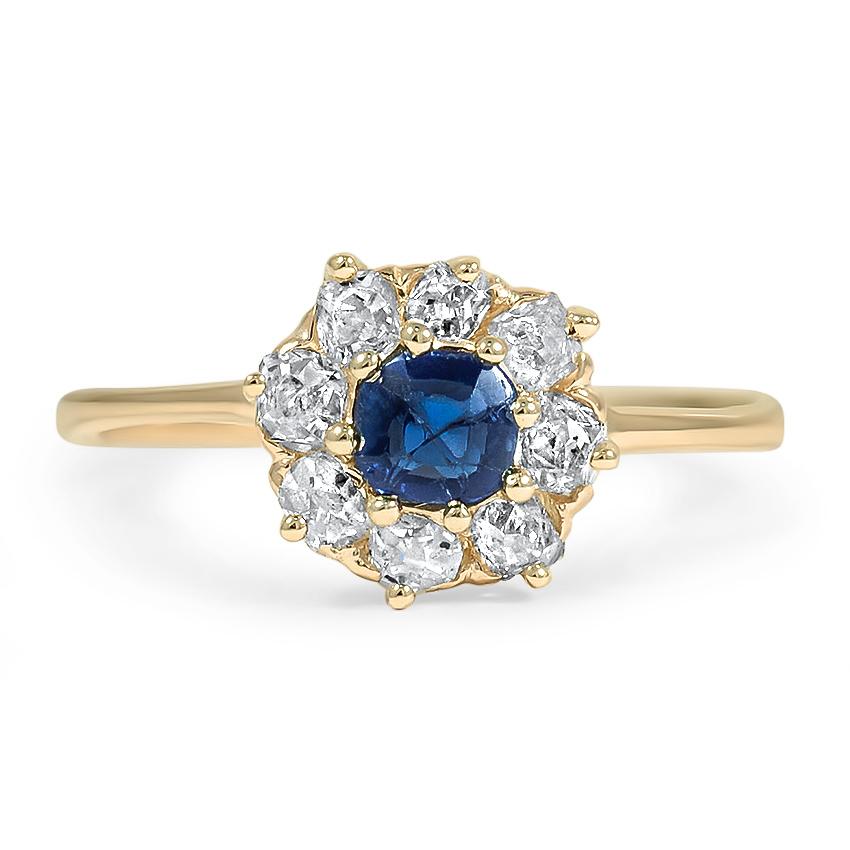 Victorian Sapphire Vintage Ring
