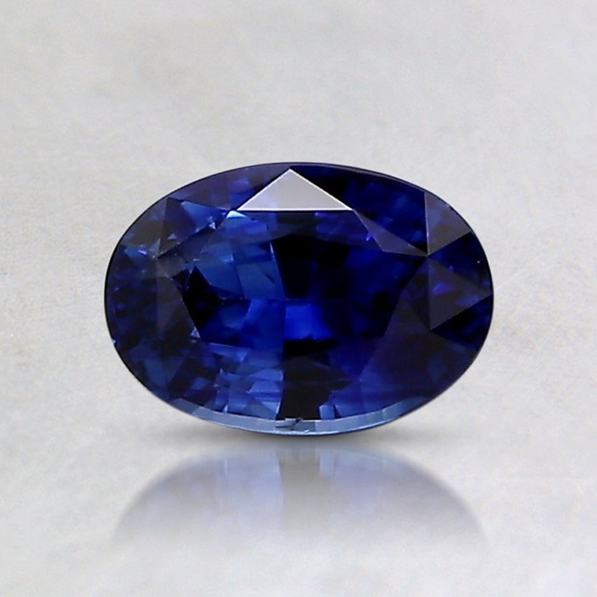 6.6x4.6mm Blue Oval Sapphire