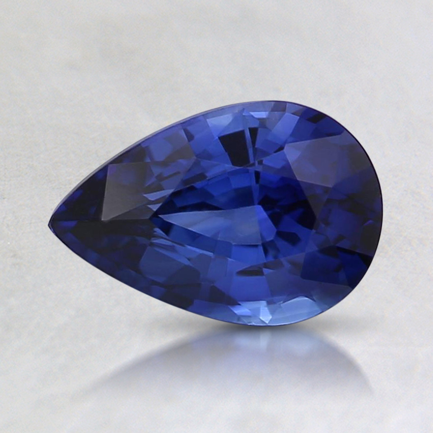 7.9x5.4mm Premium Blue Pear Sapphire