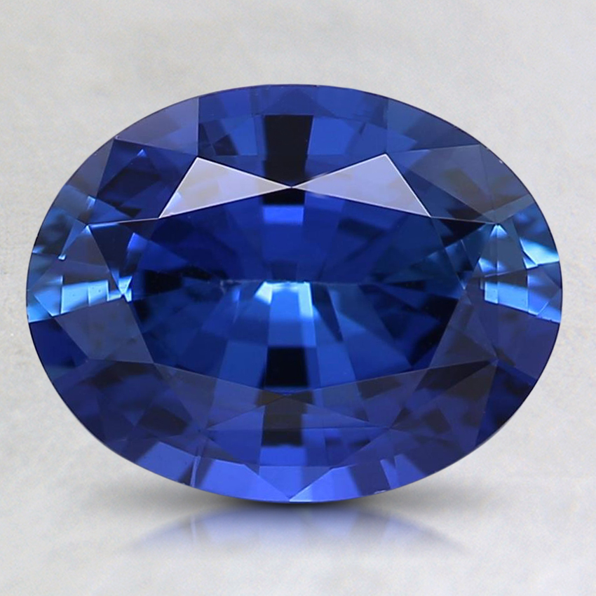 9.1x7.1mm Premium Blue Oval Sapphire