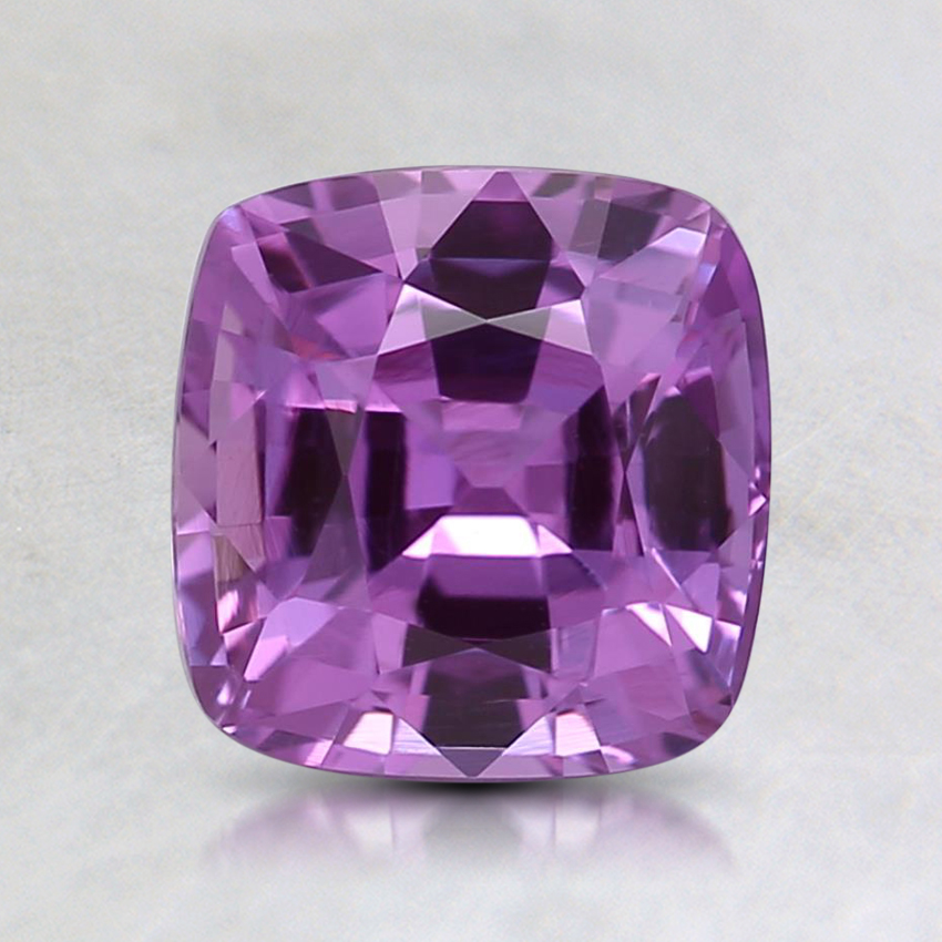 6.5mm Premium Pink Cushion Sapphire
