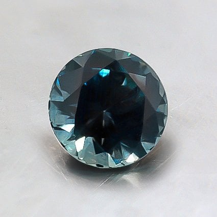 6mm Montana Teal Round Sapphire