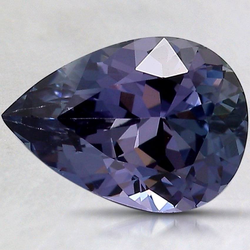 10x7.1mm Unheated Parti-Color Pear Tanzanite