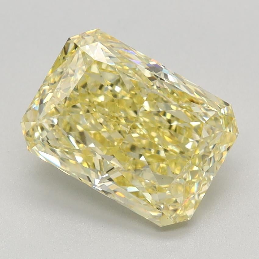 2.13 Ct. Fancy Vivid Yellow Radiant Lab Grown Diamond