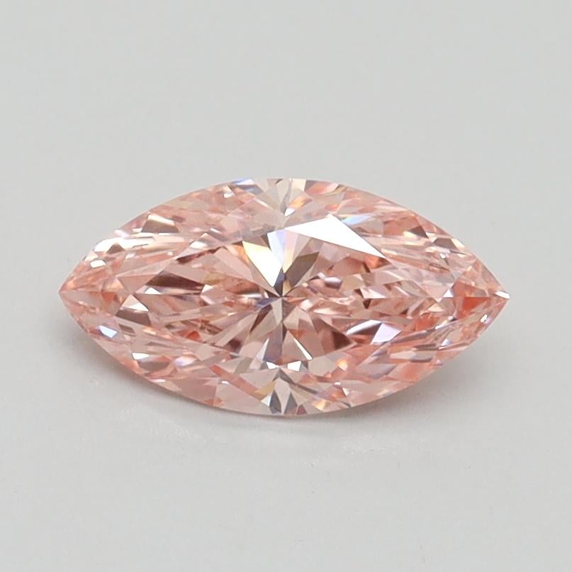 0.63 Ct. Fancy Intense Pink Marquise Lab Grown Diamond