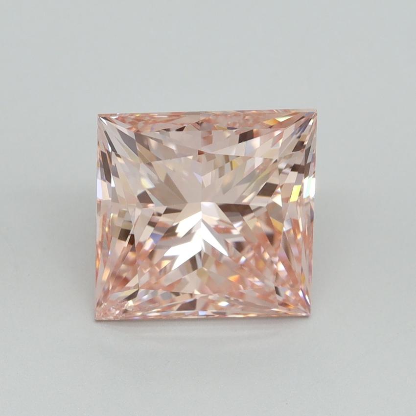 4.20 Ct. Fancy Intense Pink Princess Lab Grown Diamond