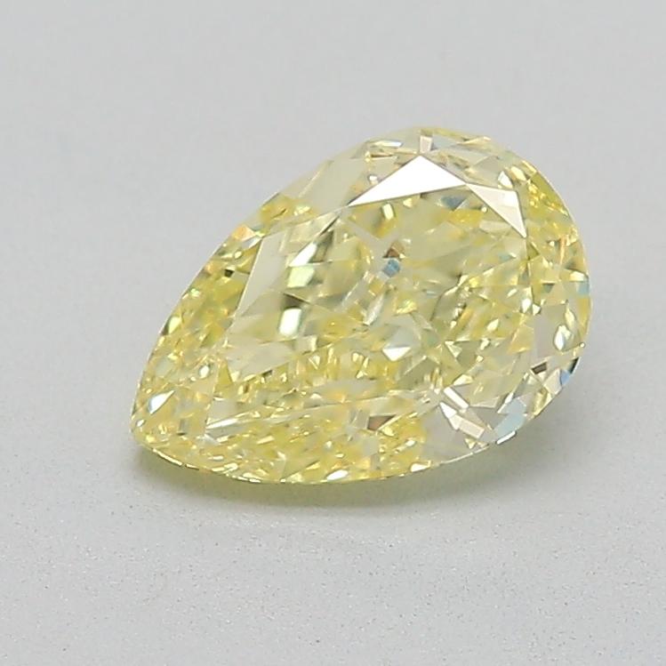 1.02 Ct. Fancy Intense  Yellow Pear Lab Grown Diamond
