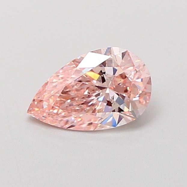 1.04 Ct. Fancy Brownish Pink Pear Lab Grown Diamond