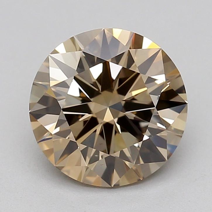 1.51 Ct. Fancy Brown Brown Round Lab Grown Diamond