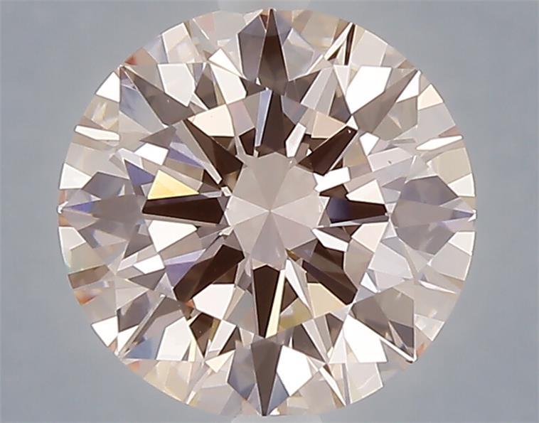 2.70 Ct. Fancy Intense Pink Round Lab Grown Diamond