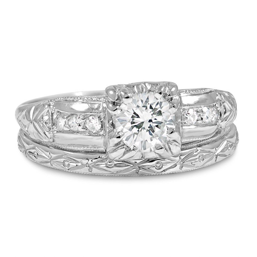 Art Deco Diamond Vintage Ring