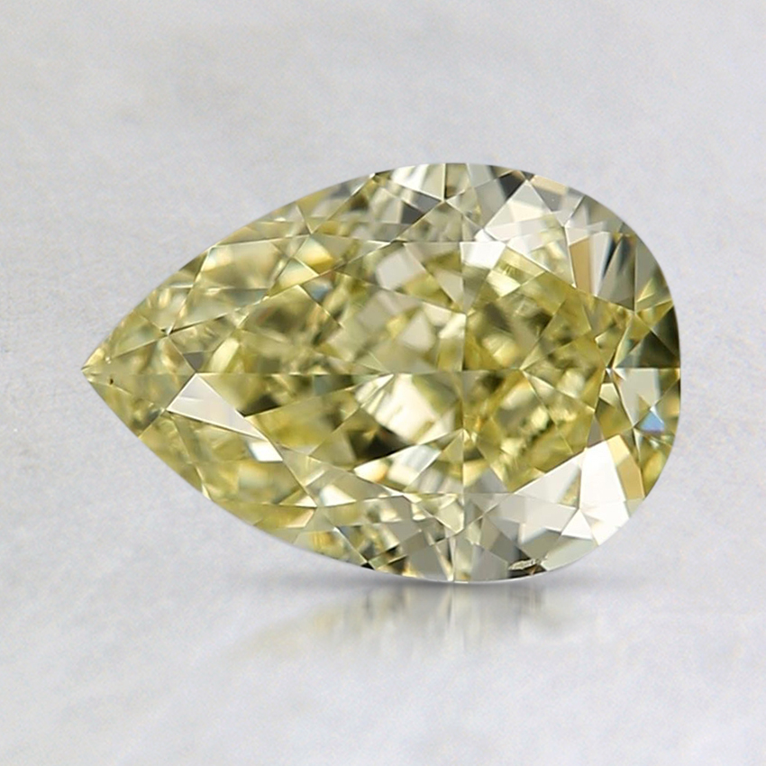 1.15 Ct. Fancy Yellow Pear Diamond