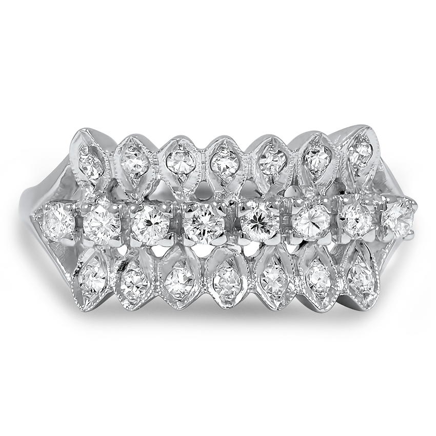 Retro Diamond Vintage Ring