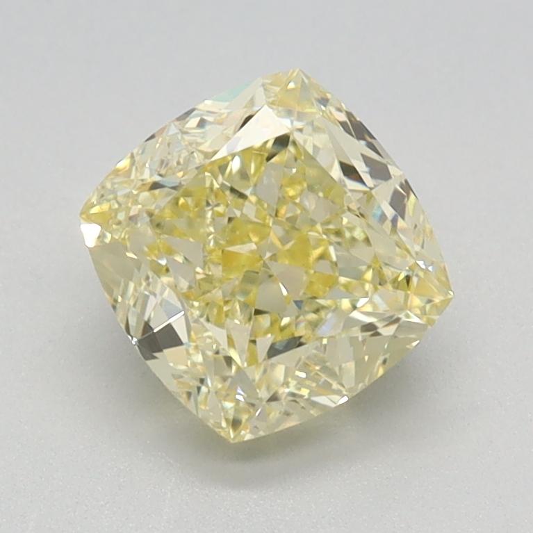 1.30 Ct. Fancy Yellow Cushion Lab Grown Diamond