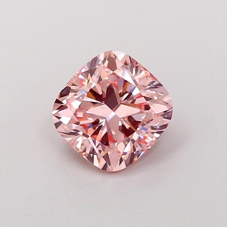 1.03 Ct. Fancy Intense Pink Cushion Lab Grown Diamond