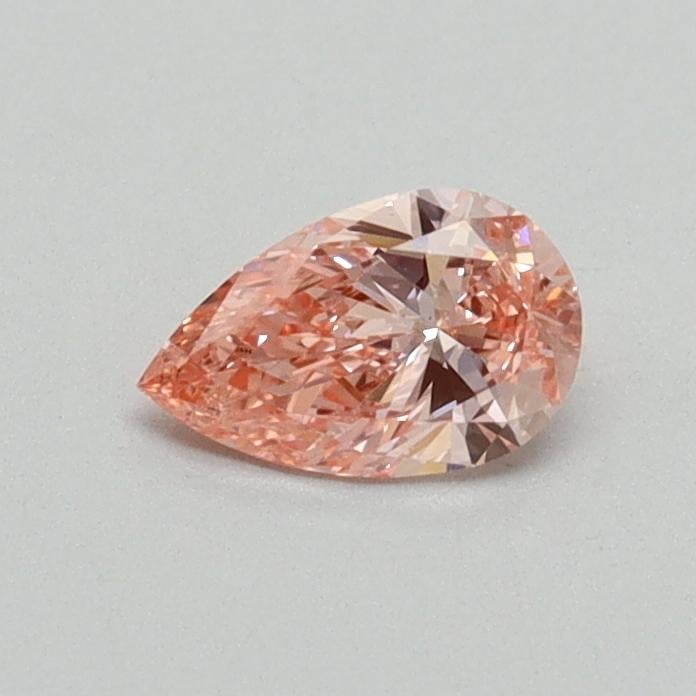 0.30 Ct. Fancy Vivid Pink Pear Lab Grown Diamond