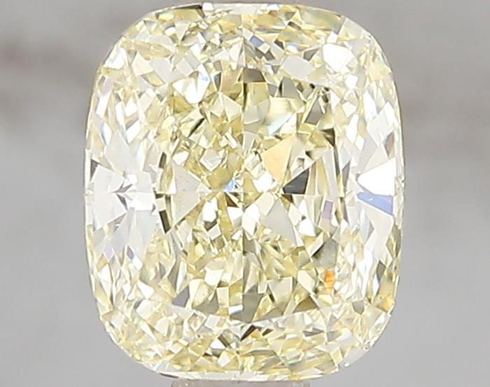 1.58 Ct. Fancy Intense Yellow Cushion Lab Grown Diamond