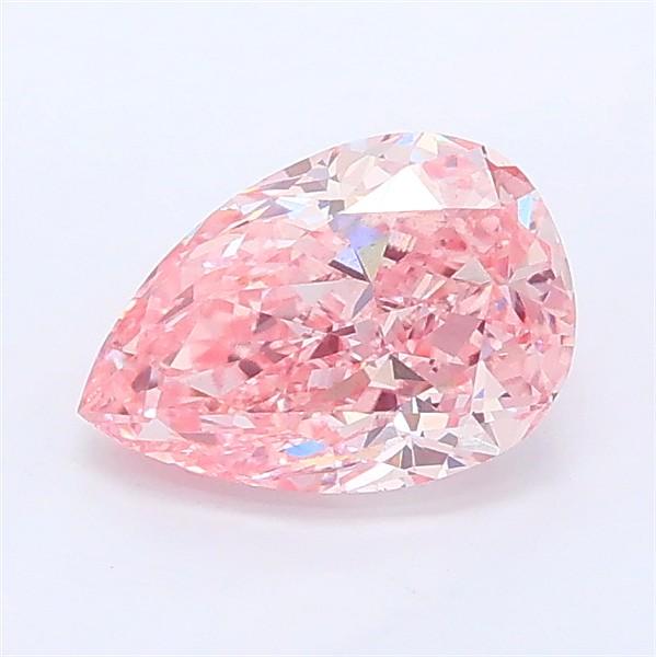 1.04 Ct. Fancy Intense Pink Pear Lab Grown Diamond