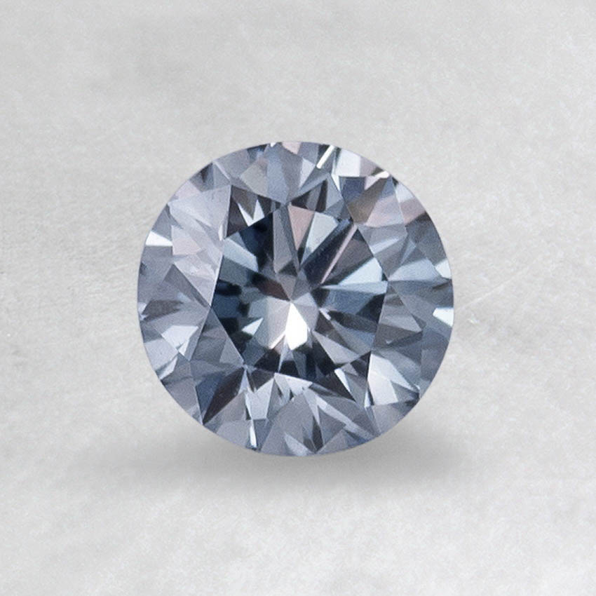 0.32 CT. Lab Grown Blue Round Diamond