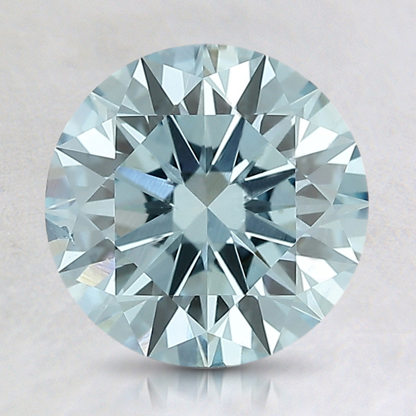 1.78 Ct. Fancy Intense Blue Round Lab Created Diamond