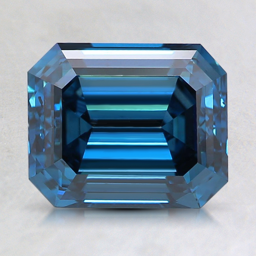 2.09 Ct. Fancy Deep Blue Emerald Lab Grown Diamond