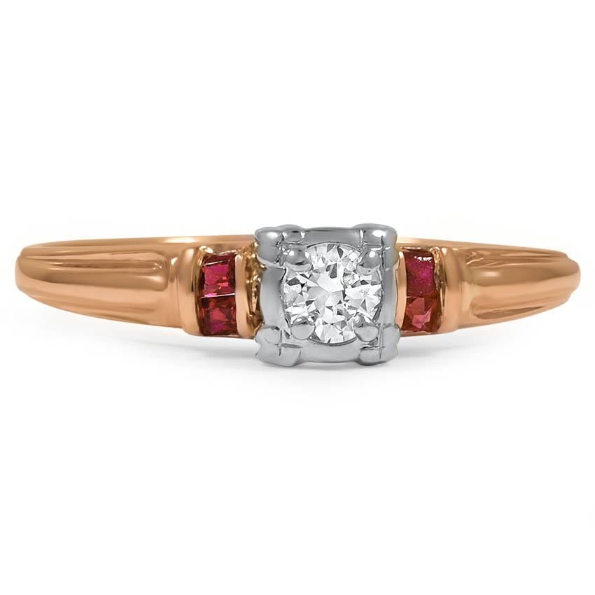 Retro Diamond Vintage Ring