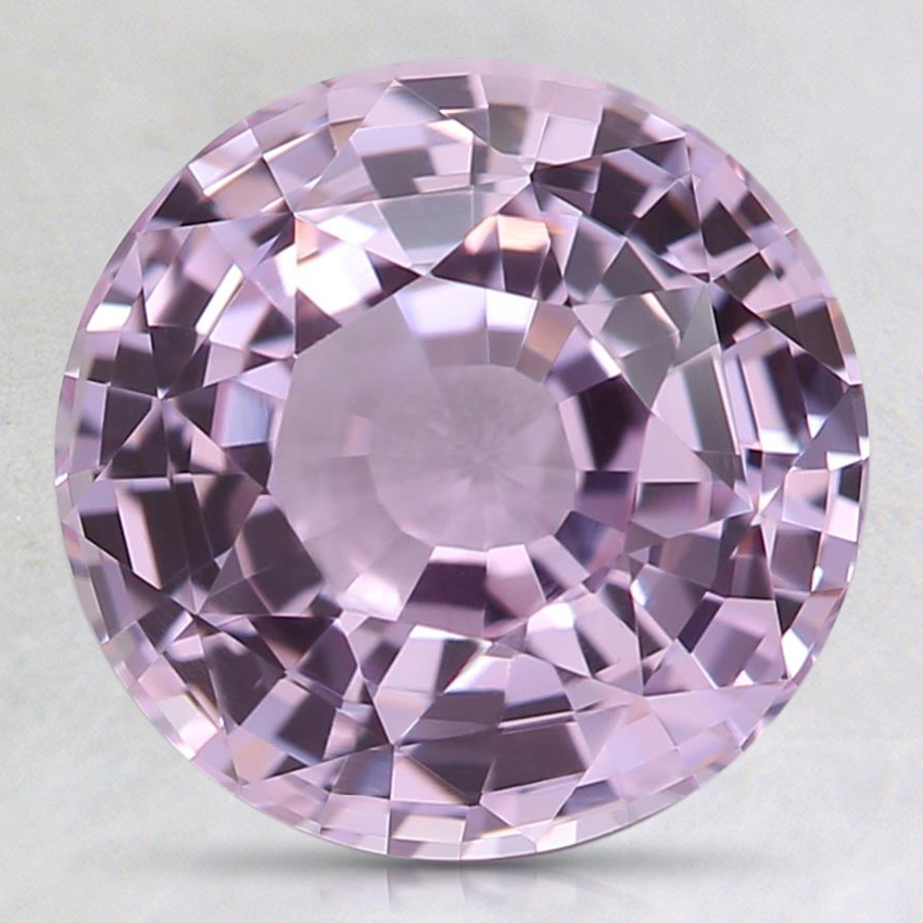 8.9mm Unheated Pink Round Sapphire