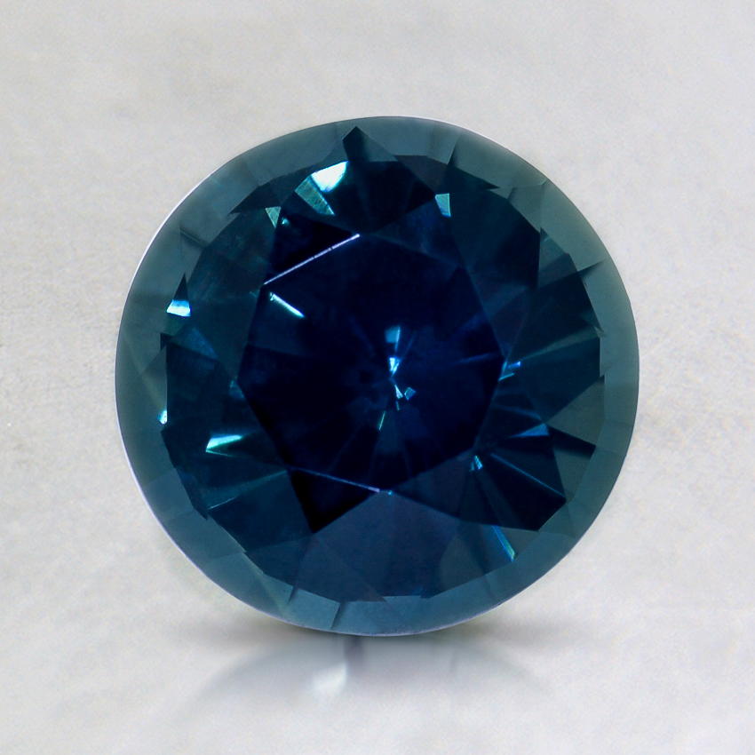 7mm Premium Teal Round Sapphire