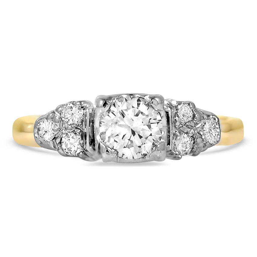 Retro Diamond Vintage Ring